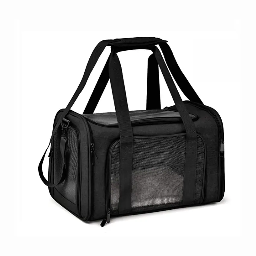 Comfortable Breathable Portable Foldable Cat Dog Outdoor Travel Carrying Pet Backpack  Bag